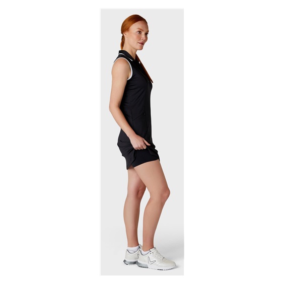 Callaway Sleeveless golfové šaty, černé