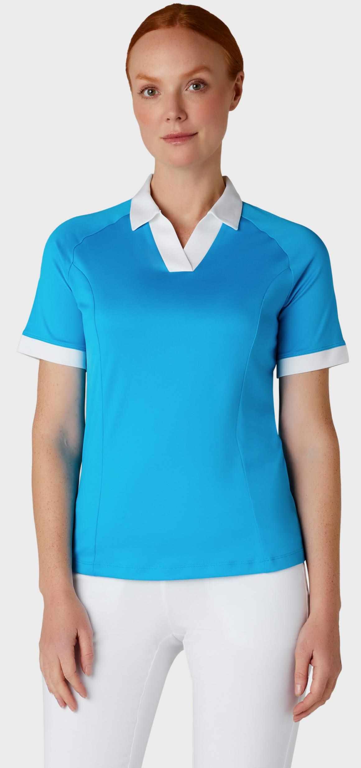 Callaway V-Placket Colorblock dámské polo, modré
