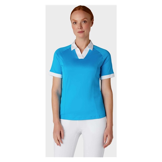 Callaway V-Placket Colorblock dámské polo, modré