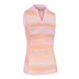 Callaway Striped Sleeveless dámské polo, papaya