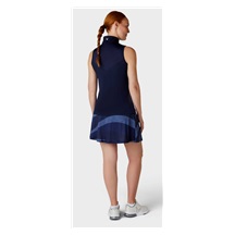 Callaway Gradient Wave Sleeveless dámské polo, tmavě modré