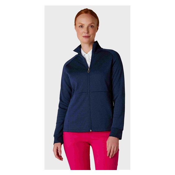 Callaway Full Zip Hexagon dámská bunda, modrá