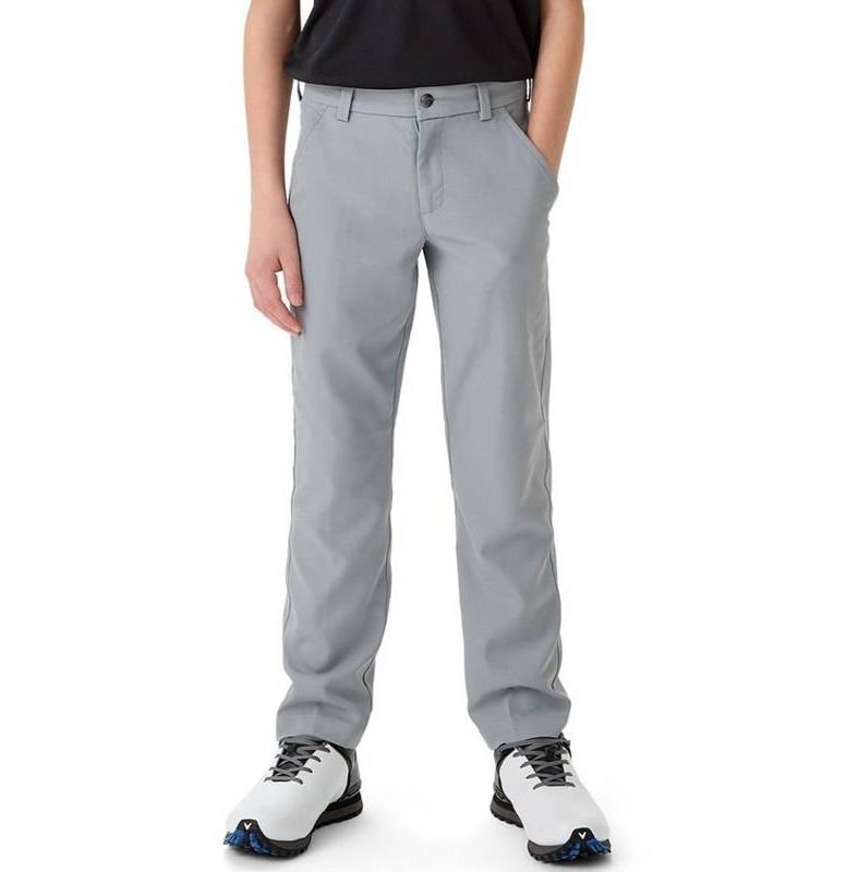 Callaway Pro Spin Solid chlapecké kalhoty, šedé