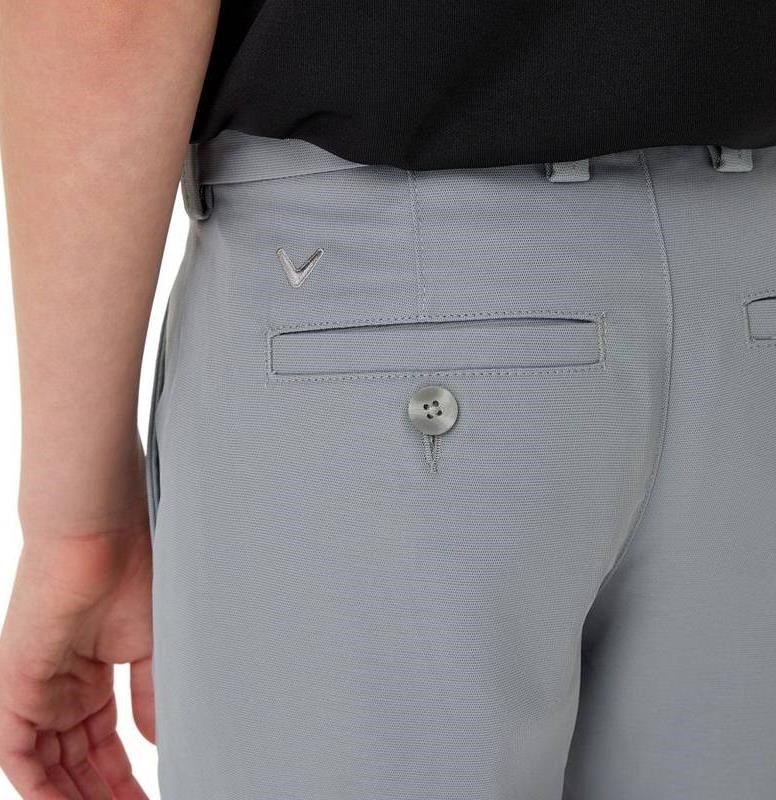 Callaway Pro Spin Solid chlapecké kalhoty, šedé