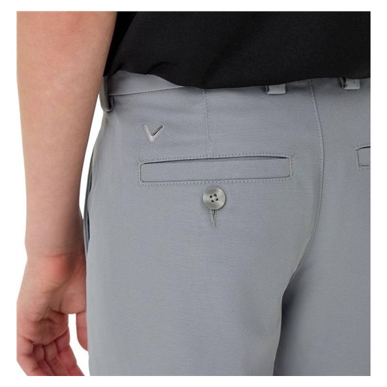 Callaway Pro Spin Solid chlapecké kalhoty, šedé