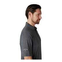 Callaway Premium Jacquard pánské polo, caviar