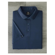 Callaway Premium Jacquard pánské polo, peacoat