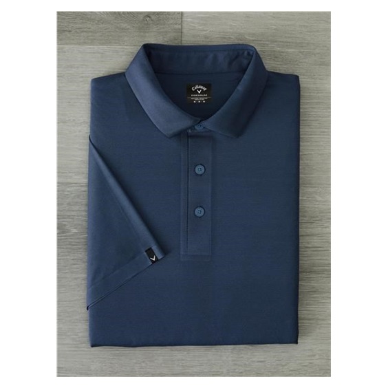 Callaway Premium Jacquard pánské polo, peacoat