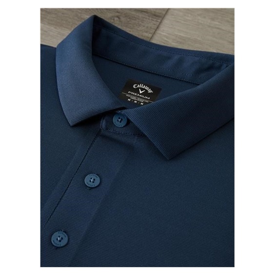 Callaway Premium Jacquard pánské polo, peacoat
