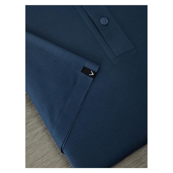 Callaway Premium Jacquard pánské polo, peacoat
