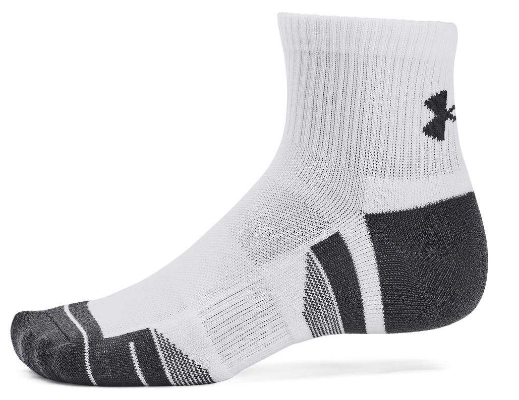 Under Armour Performance Tech unisex ponožky, 3páry, bílé
