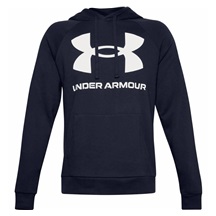 Under Armour Rival Fleece Big Logo Hoodie pánská mikina, modrá