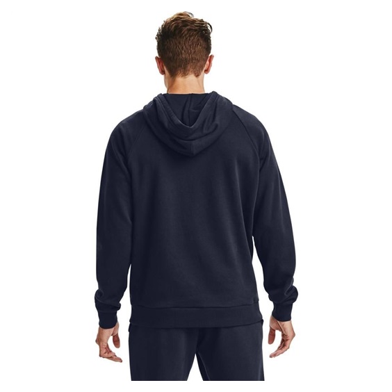 Under Armour Rival Fleece Big Logo Hoodie pánská mikina, modrá