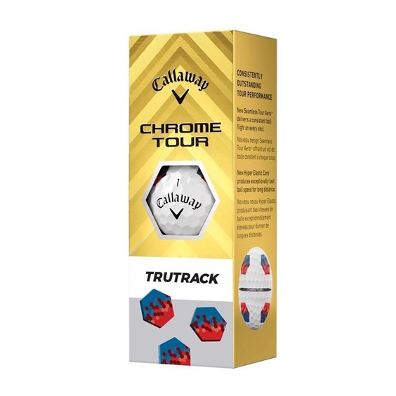 Callaway Chrome Tour TruTrack golfové míčky