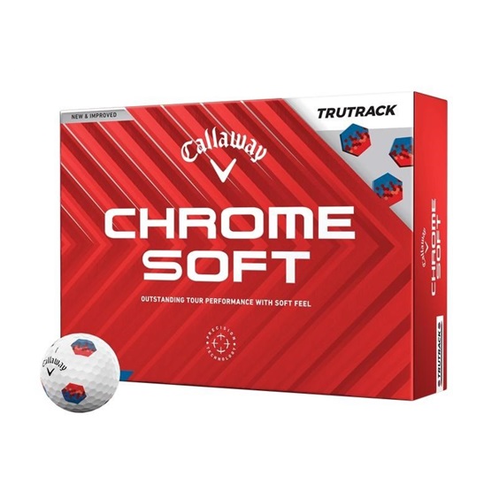 Callaway Chrome Soft TruTrack golfové míčky