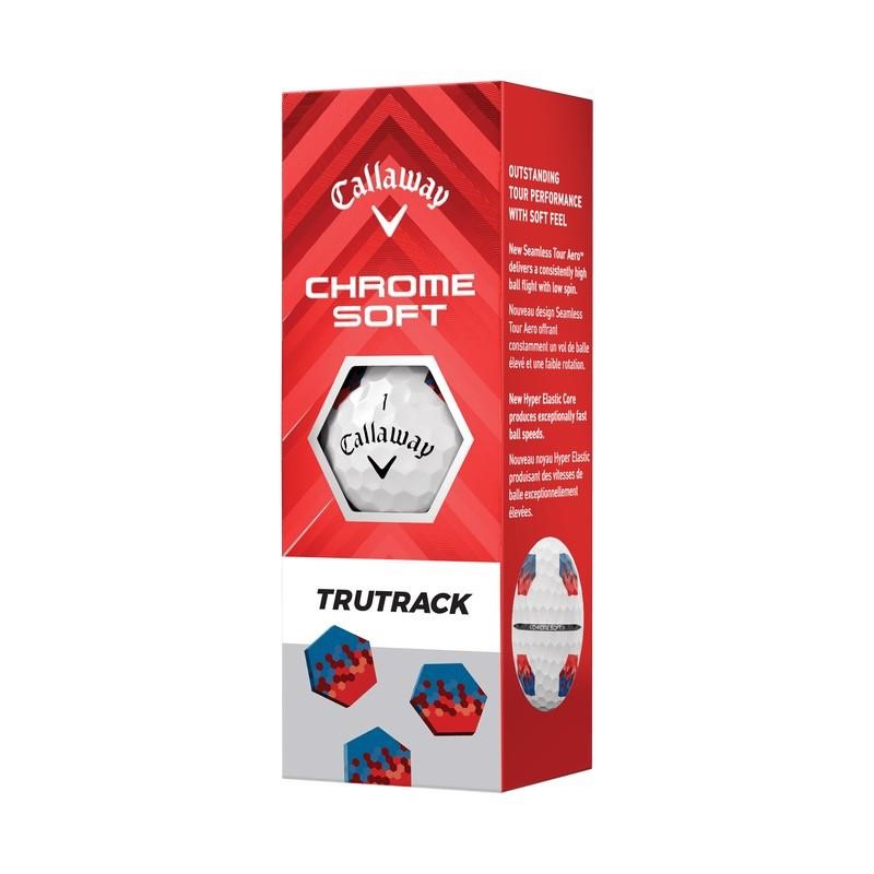 Callaway Chrome Soft TruTrack golfové míčky
