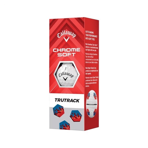 Callaway Chrome Soft TruTrack golfové míčky
