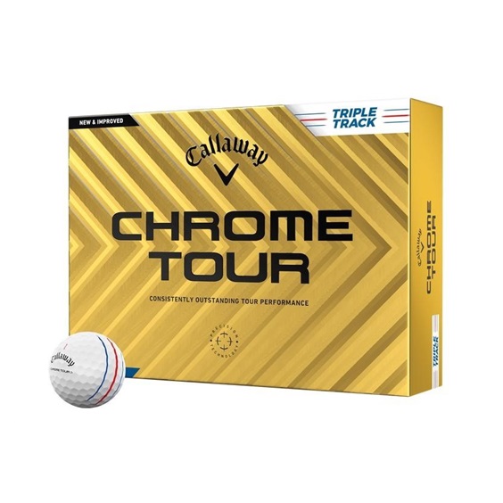 Callaway Chrome Tour Triple Track golfové míčky