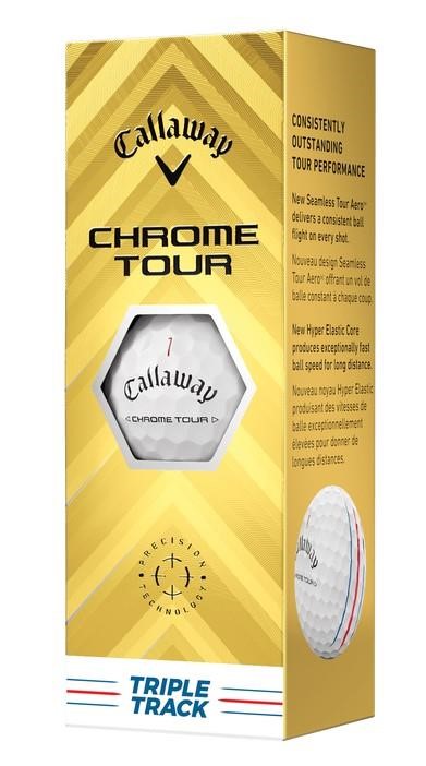 Callaway Chrome Tour Triple Track golfové míčky