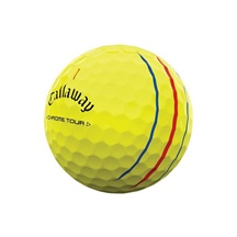 Callaway Chrome Tour Triple Track golfové míčky, žluté