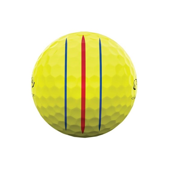Callaway Chrome Tour Triple Track golfové míčky, žluté