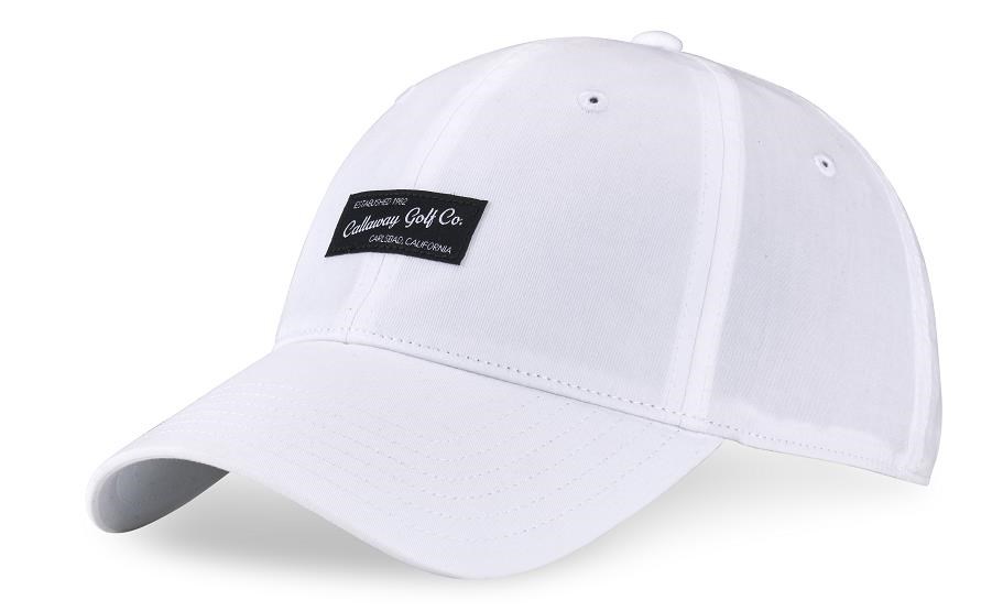Callaway Relaxed Retro pánská kšiltovka, bílá
