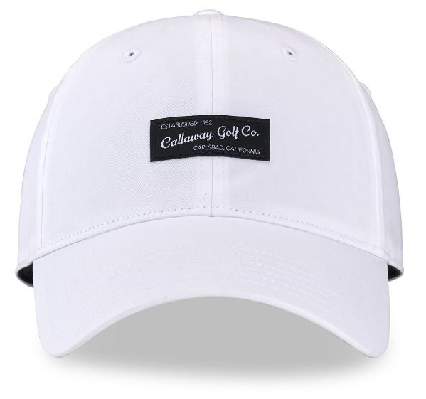 Callaway Relaxed Retro pánská kšiltovka, bílá