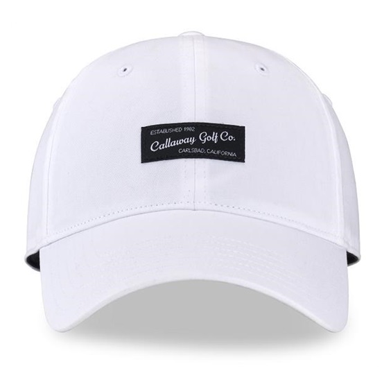 Callaway Relaxed Retro pánská kšiltovka, bílá