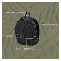 Ogio Renegade Rustler Backpack 15L batoh, černý