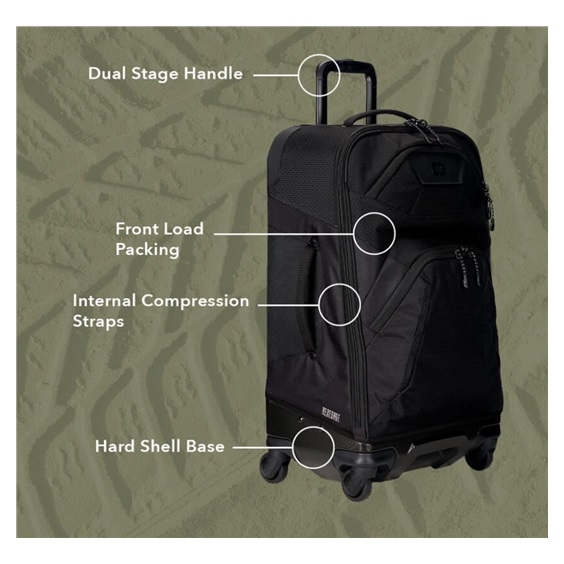 Ogio Renegade 26" 4-Wheel Travel 52L cestovní taška, navy abyss