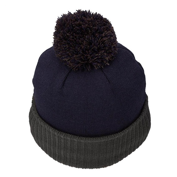 TaylorMade Bobble Beanie pánská zimní čepice, modrá