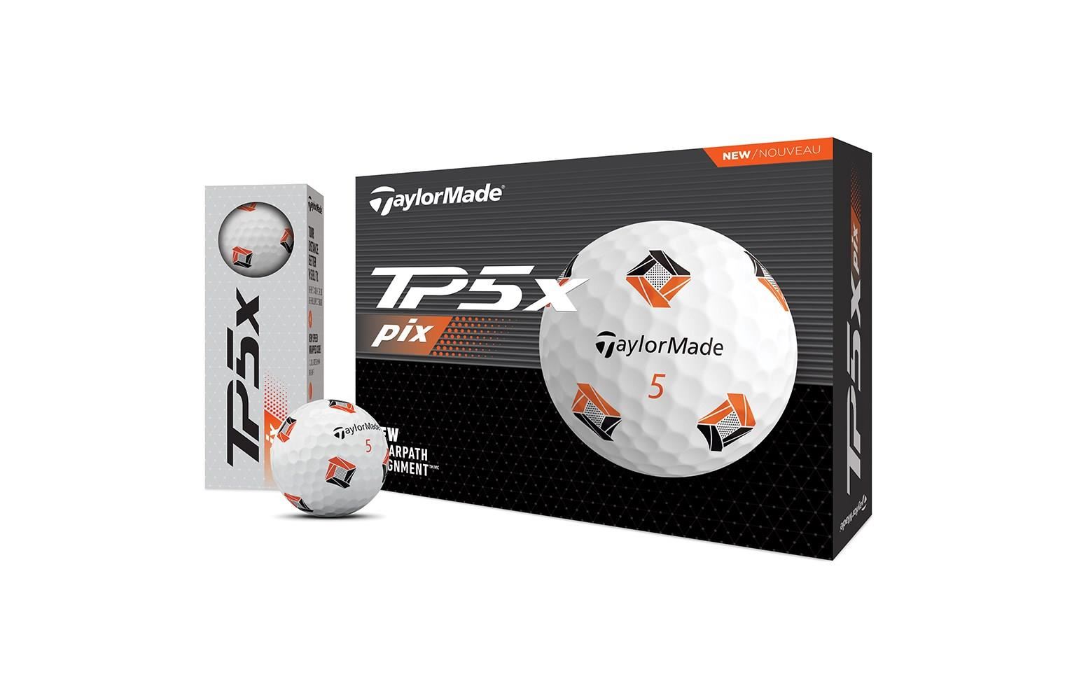 TaylorMade TP5x pix 3.0 golfové míčky
