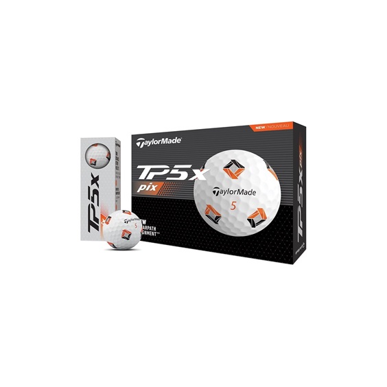 TaylorMade TP5x pix 3.0 golfové míčky