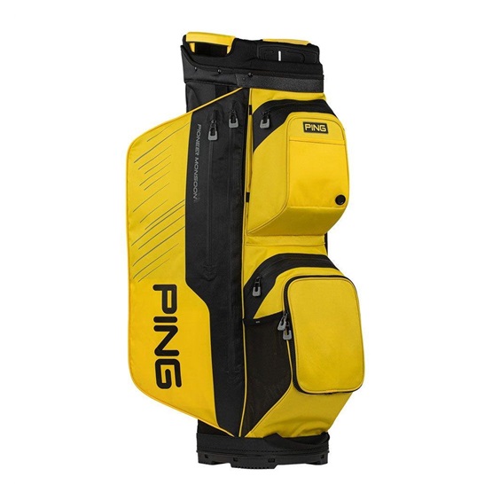 Ping Pioneer Monsoon cart bag, žluto/černý