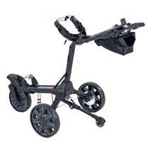 BagBoy Volt elektrický golfový vozík, černo/červený