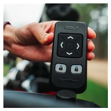 BagBoy Volt elektrický golfový vozík, černo/červený