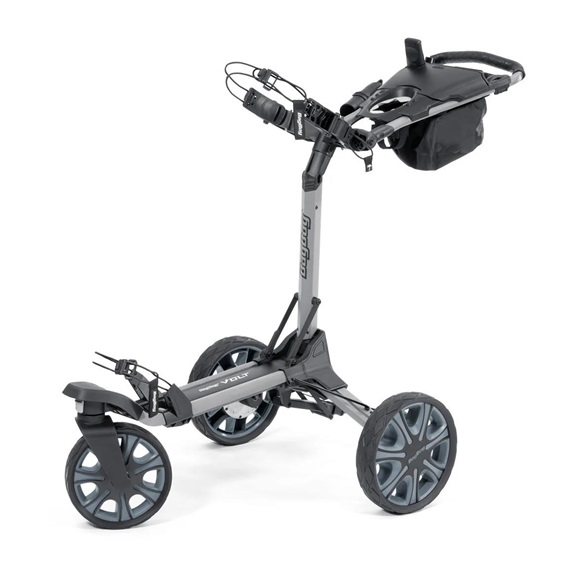 BagBoy Volt elektrický vozík, stříbrný