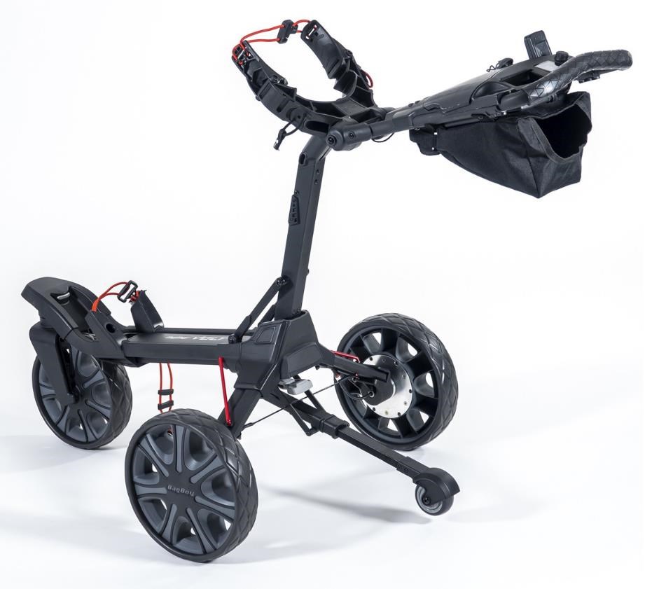 BagBoy Volt elektrický vozík, stříbrný
