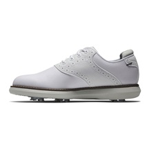 FootJoy Traditions junior golfové boty, bílo/šedé