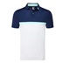 FootJoy Colour Block Lisle pánské polo, bílé