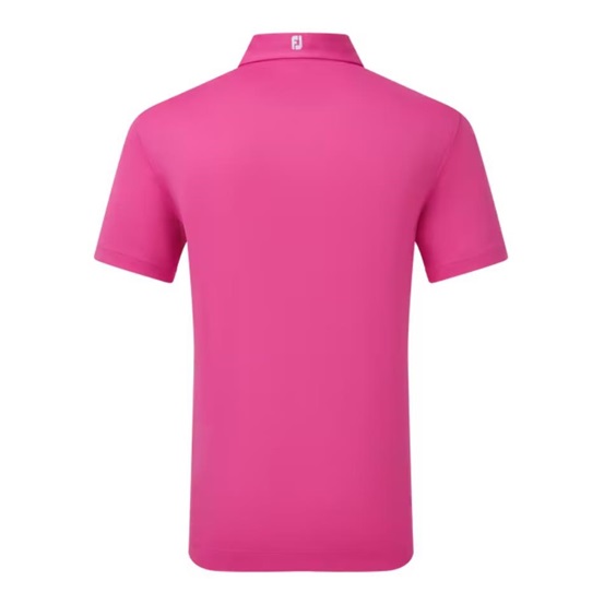 FootJoy Stretch Pique Solid pánské polo, růžové
