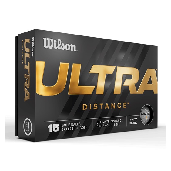 Wilson Ultra Distance golfové míčky, 15ks