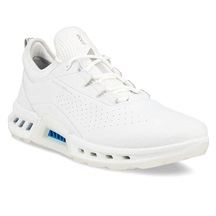 Ecco Biom C4 pánské kožené Gore-Tex golfové boty, bílé