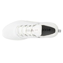Ecco Biom C4 pánské kožené Gore-Tex golfové boty, bílé