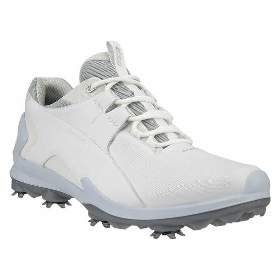 Ecco Biom Tour pánské kožené golfové voděodolné boty, bílé
