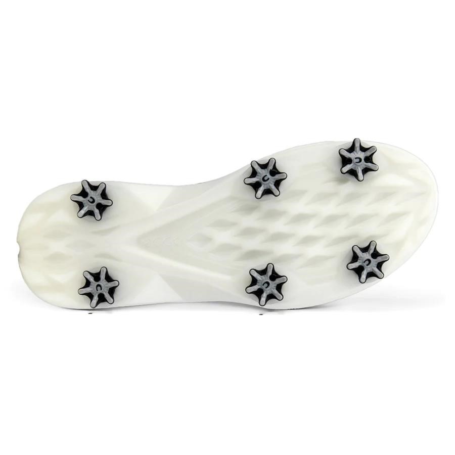 Ecco Biom G5 Boa pánské kožené Gore-Tex golfové boty, šedé