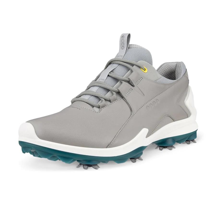 Ecco Biom Tour pánské kožené golfové voděodolné boty, wild dove