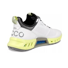 Ecco Biom C4 Boa pánské kožené Gore-Tex golfové boty, bílé