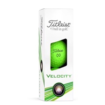 Titleist Velocity golfové míčky, zelené