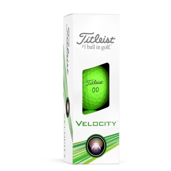 Titleist Velocity golfové míčky, zelené